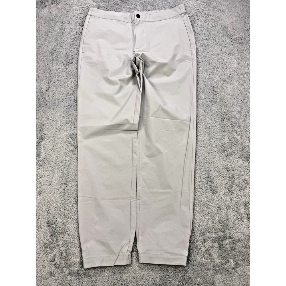 Banana Republic Pant Men 34 Gray Athletic Slim Performance Golf Hiking Tech